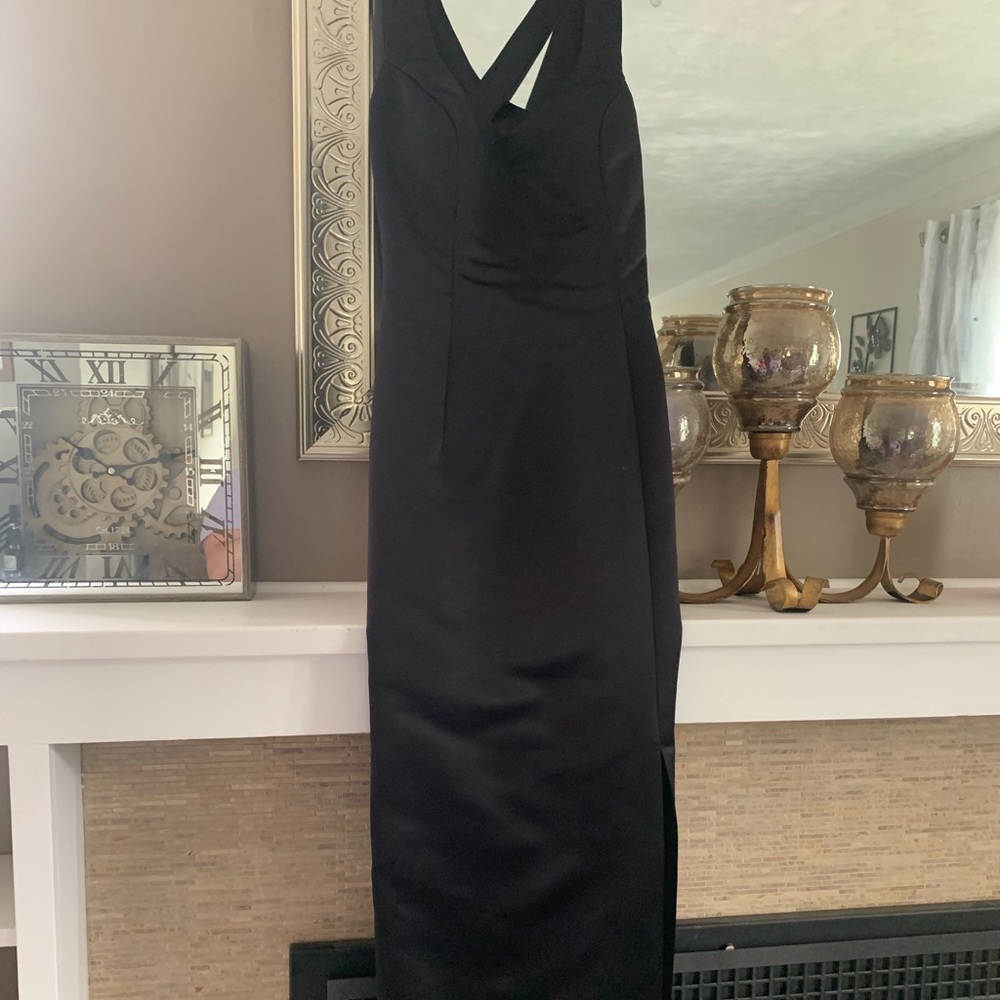 Black formal dress